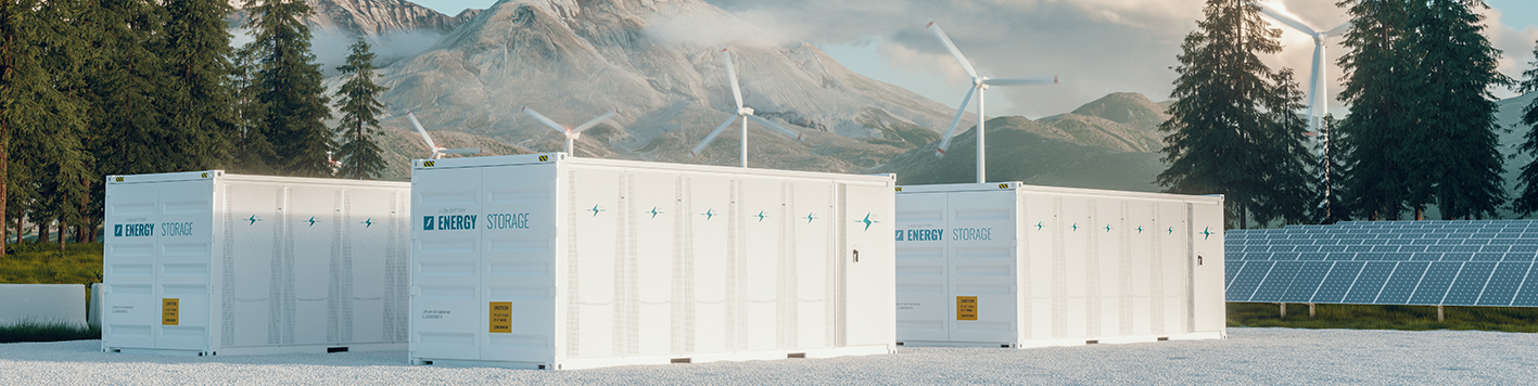 Container battery energy storage